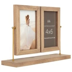 Brand new ❤️ 2 Opening 4" x 6" Swivel Frame, Expressions™ by Studio Décor® by Studio Decor ✔️ -Studio Decor shop 10625557 3