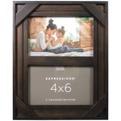 Cheapest π 2 Opening Espresso 4" x 6" Collage Frame, Expressions™ by Studio Décor® by Studio Decor π₯