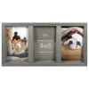 Best deal 😀 3 Opening Gray Angled 4" x 6" Collage Frame, Expressions™ by Studio Décor® by Studio Decor ✨