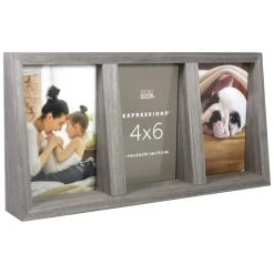 Cheapest π 12 Pack: 3 Opening Gray Angled 4" x 6" Collage Frame, Expressions™ by Studio Décor® by Studio Decor β 5 Cheapest π 12 Pack: 3 Opening Gray Angled 4" x 6" Collage Frame, Expressions™ by Studio Décor® by Studio Decor β -Studio Decor shop 10625836 3 1