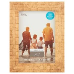 Brand new ⭐ Basket Weave 5" x 7" Frame, Expressions™ by Studio Décor® by Studio Decor 😀