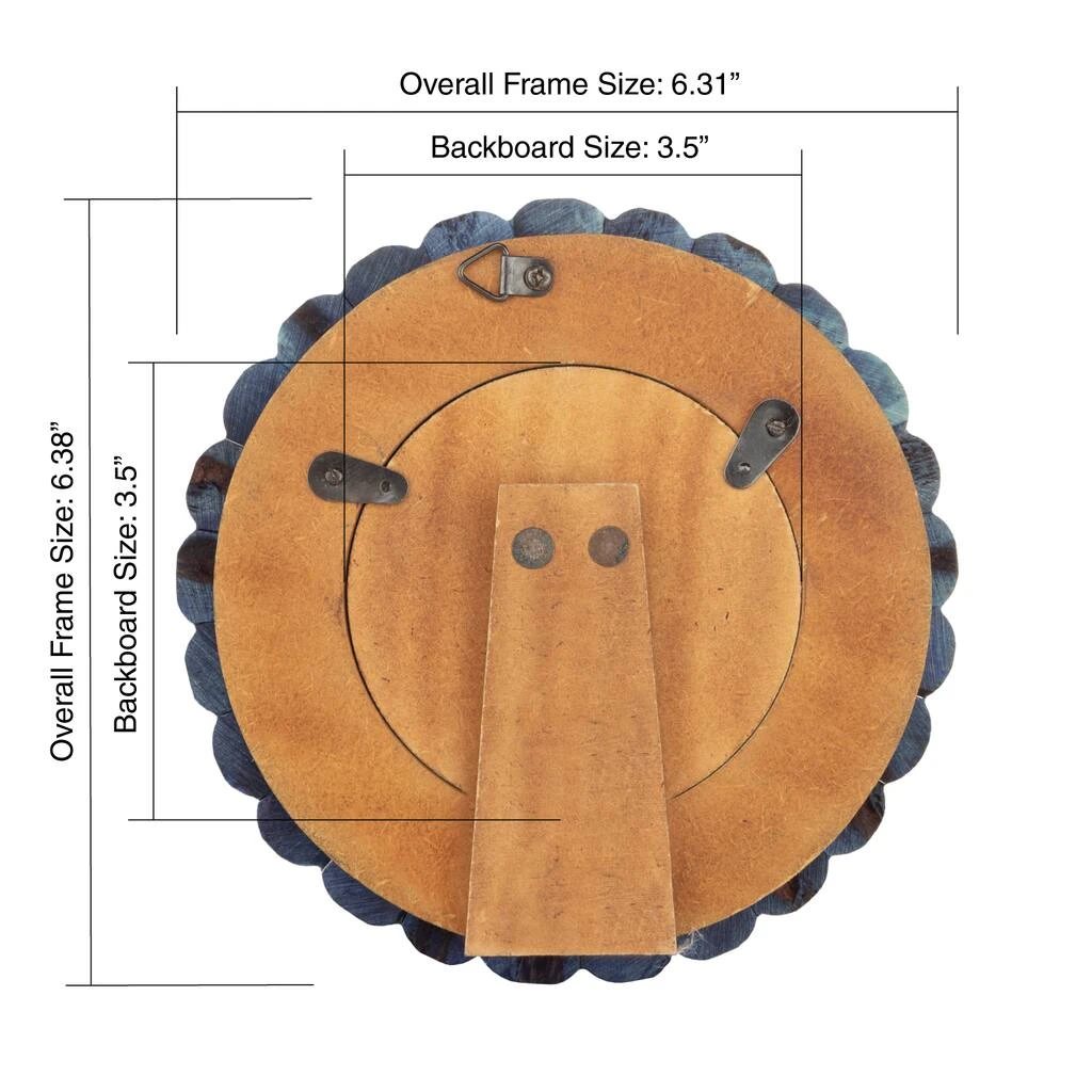 Best deal βοΈ Blue Round 3.5" x 3.5" Frame, Expressions™ by Studio Décor® by Studio Decor π 6 Best deal βοΈ Blue Round 3.5" x 3.5" Frame, Expressions™ by Studio Décor® by Studio Decor π - Image 6