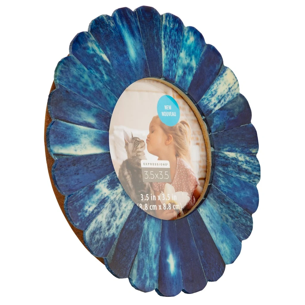 Best deal βοΈ Blue Round 3.5" x 3.5" Frame, Expressions™ by Studio Décor® by Studio Decor π 3 Best deal βοΈ Blue Round 3.5" x 3.5" Frame, Expressions™ by Studio Décor® by Studio Decor π - Image 3