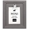 Buy ❤️ 24 Pack: Gray 2" x 3" Mini Clip Frame by Studio Décor® by Studio Decor ✔️