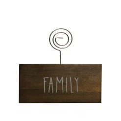 Promo π Walnut Family Block Clip Frame by Studio Décor® by Studio Decor β€οΈ