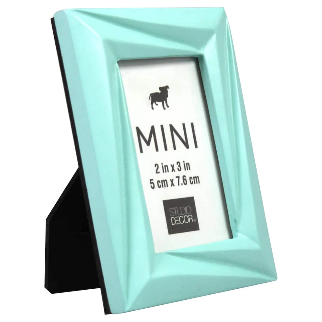 Promo β Aqua Faceted Mini Frame by Studio Décor® by Studio Decor π 2 Promo β Aqua Faceted Mini Frame by Studio Décor® by Studio Decor π - Image 2