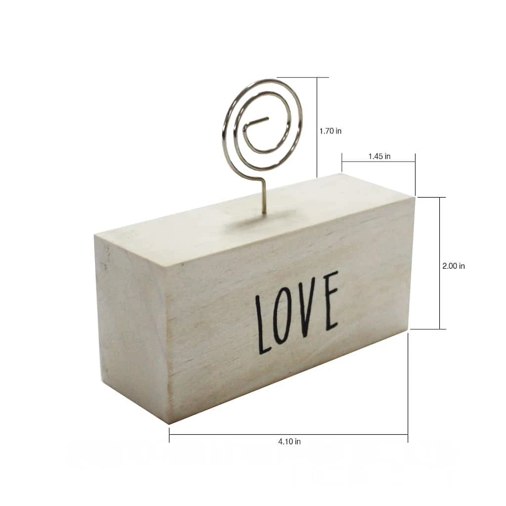 Promo π€© 24 Pack: White Love Block Clip Frame by Studio Décor® by Studio Decor π 3 Promo π€© 24 Pack: White Love Block Clip Frame by Studio Décor® by Studio Decor π - Image 3