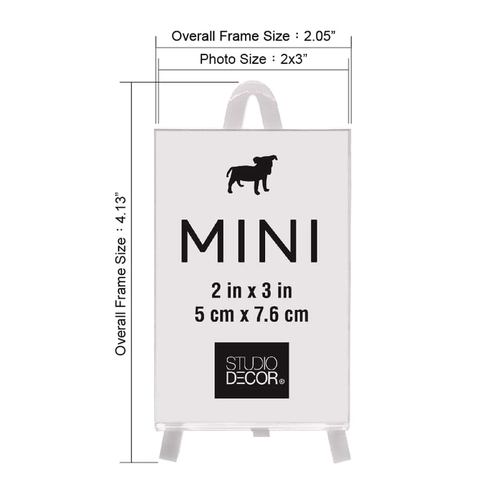 Coupon π― White 2" x 3" Easel Mini Frame by Studio Décor® by Studio Decor β¨ 3 Coupon π― White 2" x 3" Easel Mini Frame by Studio Décor® by Studio Decor β¨ - Image 3