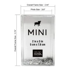 Best reviews of 🔥 24 Pack: Silver Glitter 2" x 3" Mini Frame by Studio Décor® by Studio Decor 🔥 -Studio Decor shop 10635540 3 1