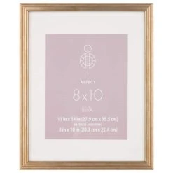 Cheapest 😉 8 Pack: Gold Narrow 8" x 10" with Mat Frame, Aspect by Studio Décor® by Studio Decor ❤️