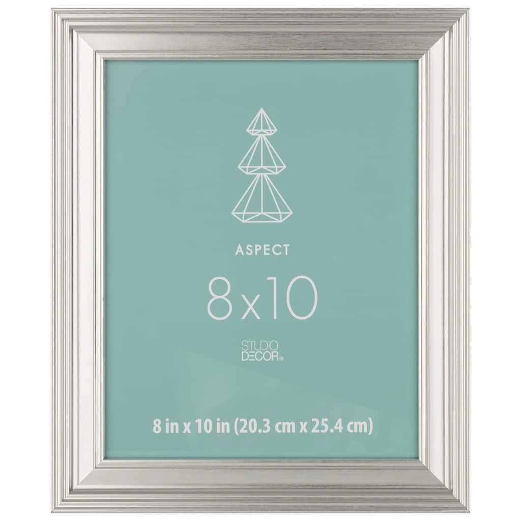 Best Sale 𧨠Silver Wide 8" x 10" Frame, Aspect by Studio Décor® by Studio Decor β 1 Best Sale 𧨠Silver Wide 8" x 10" Frame, Aspect by Studio Décor® by Studio Decor β