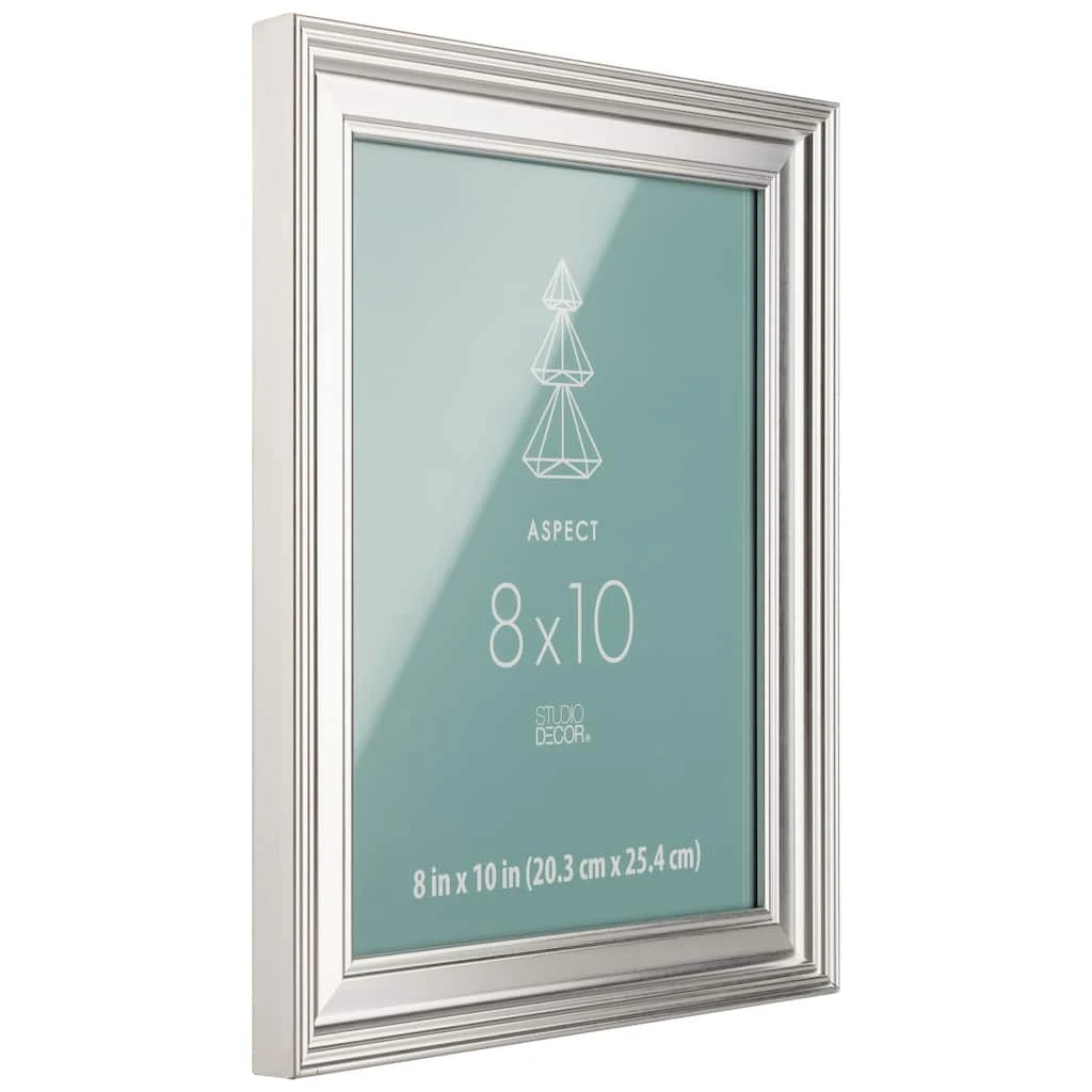 Best Sale 𧨠Silver Wide 8" x 10" Frame, Aspect by Studio Décor® by Studio Decor β 3 Best Sale 𧨠Silver Wide 8" x 10" Frame, Aspect by Studio Décor® by Studio Decor β - Image 3