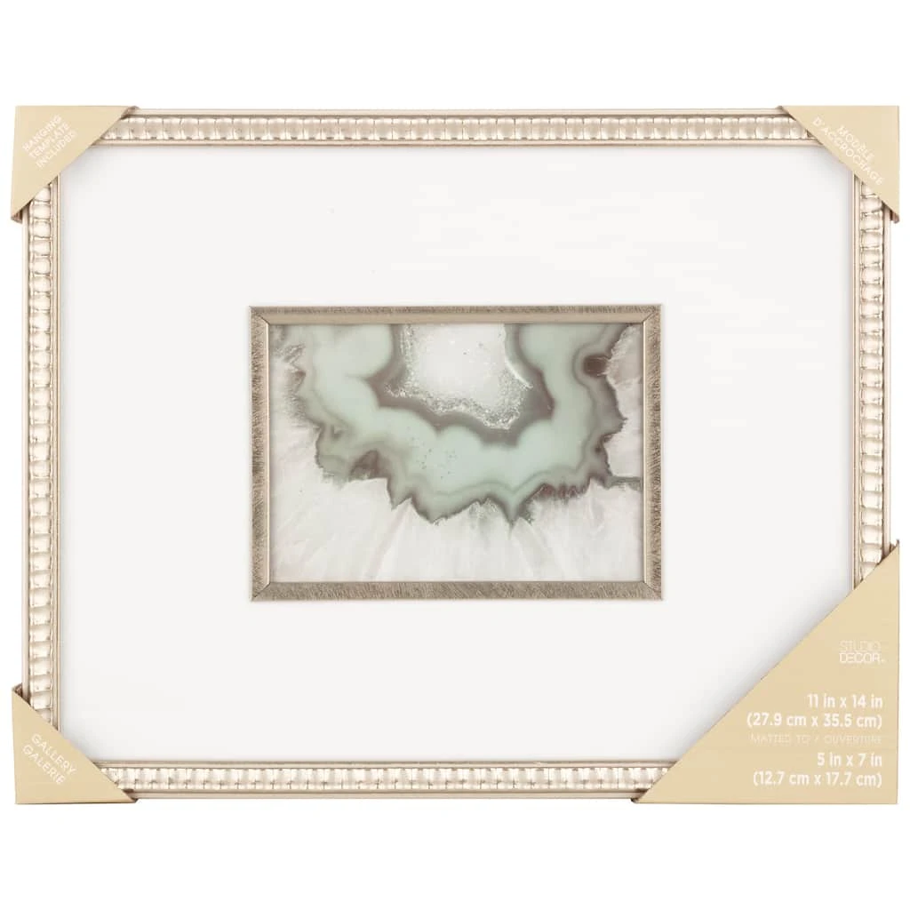 Coupon π Metallic Gold Scalloped Frame with Mat, Gallery by Studio Décor® by Studio Decor β 6 Coupon π Metallic Gold Scalloped Frame with Mat, Gallery by Studio Décor® by Studio Decor β - Image 6