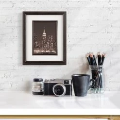 Brand new 💯 5" x 7" Metallic Bronzed Beaded Frame with Mat, Gallery by Studio Décor® by Studio Decor ⭐ -Studio Decor shop 10639176 5