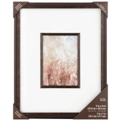 Promo ✨ 5" x 7" Bronzed Beaded Frame with Mat, Gallery by Studio Décor® by Studio Decor ✨ -Studio Decor shop 10639177 6