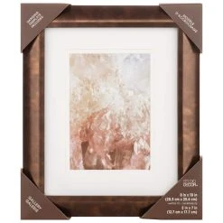 Outlet 🥰 Bronze Outer Slope Frame with Mat, Gallery by Studio Décor® by Studio Decor ⭐ -Studio Decor shop 10639178 6