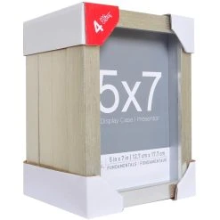 Deals 🥰 4 Pack Silver Fundamentals 5" x 7" Display Case by Studio Décor® by Studio Decor 🎉 -Studio Decor shop 10641508 4