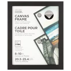 Flash Sale 😉 Black Canvas Frame by Studio Décor® by Studio Decor 🌟 -Studio Decor shop 10649144 1 1