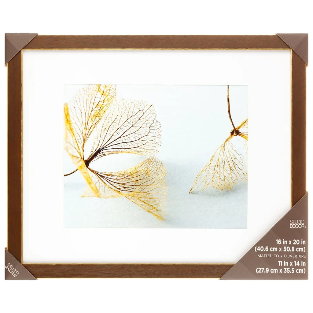 Flash Sale π Walnut & Gold Trim Frame with Mat, Gallery by Studio Décor® by Studio Decor π€© 6 Flash Sale π Walnut & Gold Trim Frame with Mat, Gallery by Studio Décor® by Studio Decor π€© - Image 6