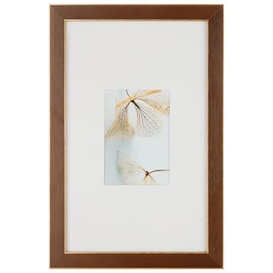 Wholesale π 8 Pack: Walnut & Gold Trim Frame with Mat, Gallery by Studio Décor® by Studio Decor β 3 Wholesale π 8 Pack: Walnut & Gold Trim Frame with Mat, Gallery by Studio Décor® by Studio Decor β - Image 3