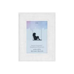 Cheapest ❤️ White Marbling 4" x 6" Frame, Simply Essentials™ by Studio Décor® by Studio Decor ❤️