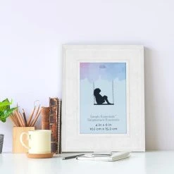 Cheapest ❤️ White Marbling 4" x 6" Frame, Simply Essentials™ by Studio Décor® by Studio Decor ❤️ -Studio Decor shop 10657705 5