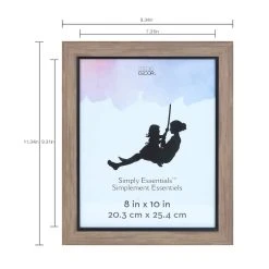 Deals 🥰 Brown with Black Edge 8" x 10" Frame, Simply Essentials™ by Studio Décor® by Studio Decor 👏 -Studio Decor shop 10657722 3