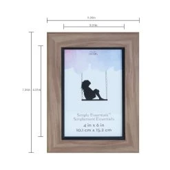 Budget ⭐ Brown with Black Edge 4" x 6" Frame, Simply Essentials™ by Studio Décor® by Studio Decor ✨ 9 Budget ⭐ Brown with Black Edge 4" x 6" Frame, Simply Essentials™ by Studio Décor® by Studio Decor ✨ -Studio Decor shop 10657723 3