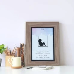 Budget ⭐ Brown with Black Edge 4" x 6" Frame, Simply Essentials™ by Studio Décor® by Studio Decor ✨ 11 Budget ⭐ Brown with Black Edge 4" x 6" Frame, Simply Essentials™ by Studio Décor® by Studio Decor ✨ -Studio Decor shop 10657723 5