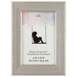 Top 10 π Silver 4" x 6" Frame, Simply Essentials™ by Studio Décor® by Studio Decor β