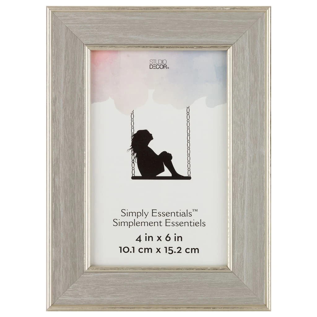 Top 10 π Silver 4" x 6" Frame, Simply Essentials™ by Studio Décor® by Studio Decor β 1 Top 10 π Silver 4" x 6" Frame, Simply Essentials™ by Studio Décor® by Studio Decor β
