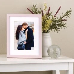 New 👏 Pink Linear 5" x 7" Frame with Mat, Simply Essentials™ by Studio Décor® by Studio Decor ✨ -Studio Decor shop 10657734 5