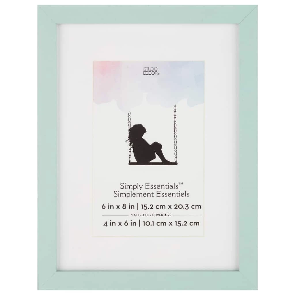 Cheap 🤩 Teal Linear 4" x 6" Frame with Mat, Simply Essentials™ by Studio Décor® by Studio Decor 🛒 1 Cheap 🤩 Teal Linear 4" x 6" Frame with Mat, Simply Essentials™ by Studio Décor® by Studio Decor 🛒