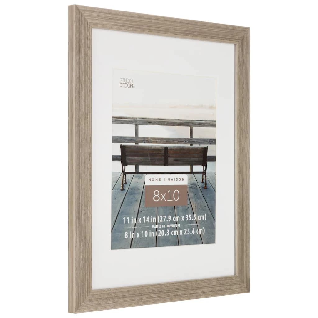 Outlet π 12 Pack: Grey 8" x 10" Frame with Mat, Home by Studio Décor® by Studio Decor 𧨠5 Outlet π 12 Pack: Grey 8" x 10" Frame with Mat, Home by Studio Décor® by Studio Decor 𧨠- Image 5