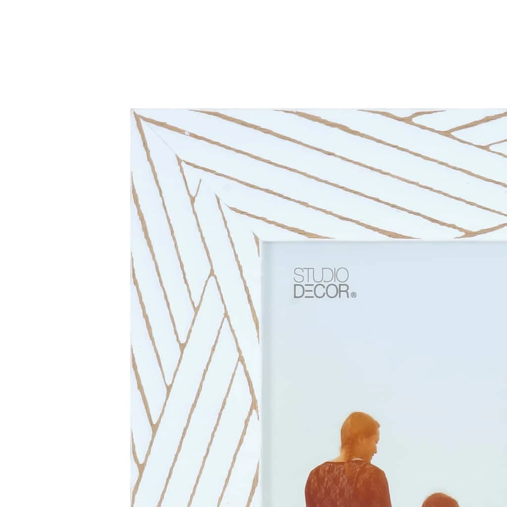Flash Sale β 12 Pack: White with Brown Lines 5" x 7" Frame, Expressions™ by Studio Décor® by Studio Decor π 2 Flash Sale β 12 Pack: White with Brown Lines 5" x 7" Frame, Expressions™ by Studio Décor® by Studio Decor π - Image 2