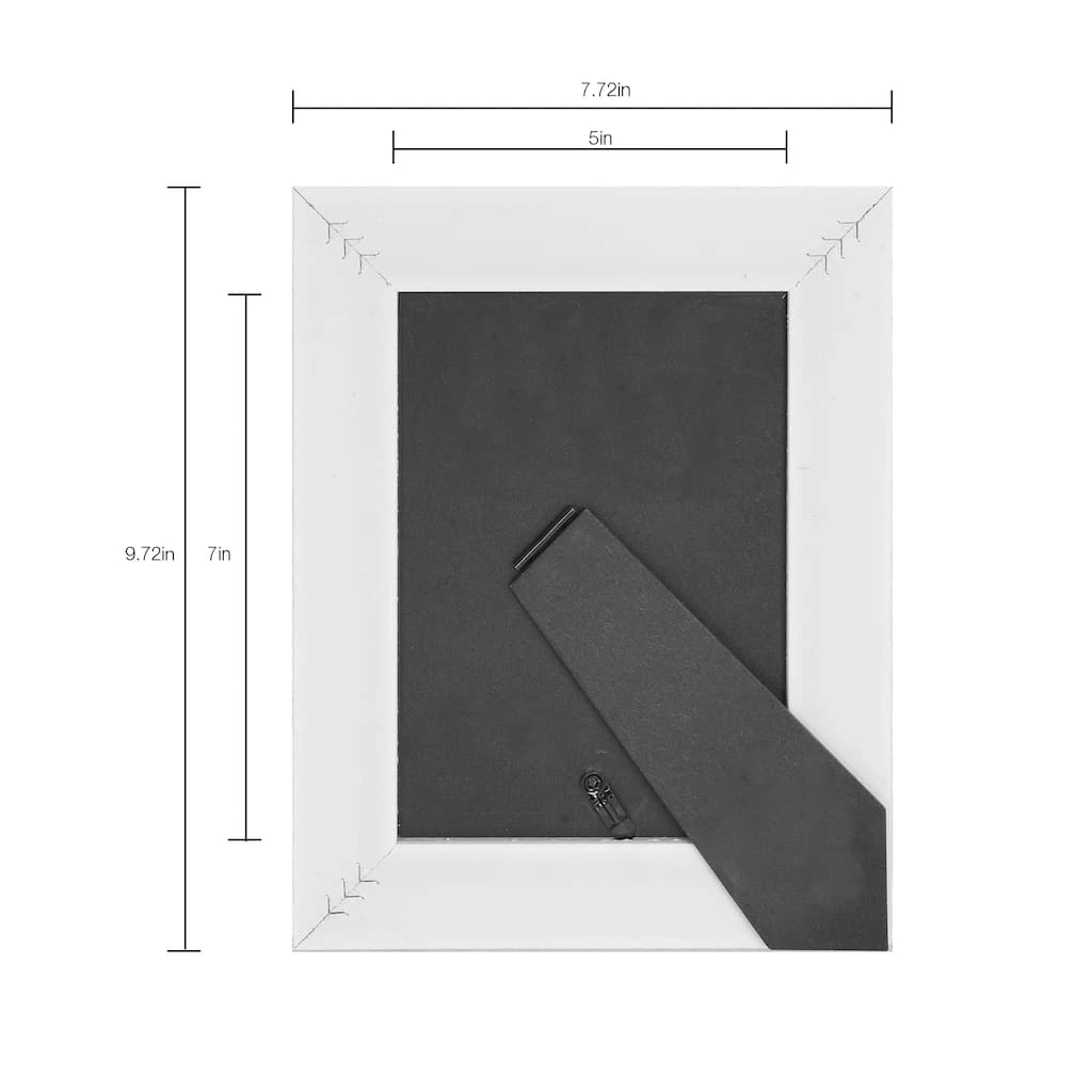 Flash Sale β 12 Pack: White with Brown Lines 5" x 7" Frame, Expressions™ by Studio Décor® by Studio Decor π 4 Flash Sale β 12 Pack: White with Brown Lines 5" x 7" Frame, Expressions™ by Studio Décor® by Studio Decor π - Image 4