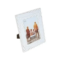 Best Pirce ✨ White with Brown Lines 5" x 7" Frame, Expressions™ by Studio Décor® by Studio Decor ⭐ -Studio Decor shop 10658028 6