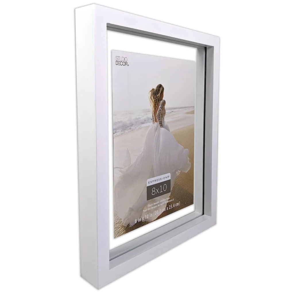 Hot Sale ⭐ White 8" x 10" Float Frame, Expressions™ by Studio Décor® by Studio Decor ⭐ 3 Hot Sale ⭐ White 8" x 10" Float Frame, Expressions™ by Studio Décor® by Studio Decor ⭐ - Image 3