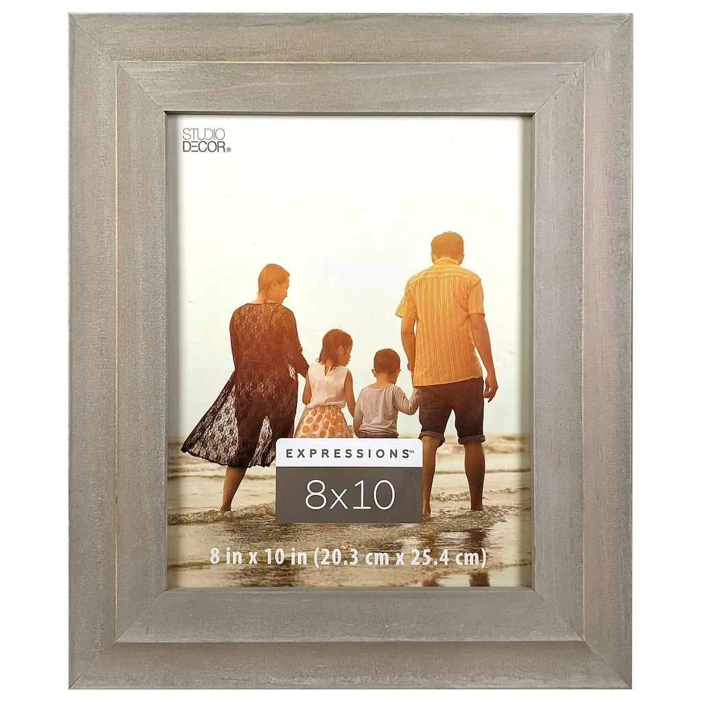 Deals ⌛ Luca Gray 8" x 10" Frame, Expressions™ by Studio Décor® by Studio Decor ⌛ 1 Deals ⌛ Luca Gray 8" x 10" Frame, Expressions™ by Studio Décor® by Studio Decor ⌛
