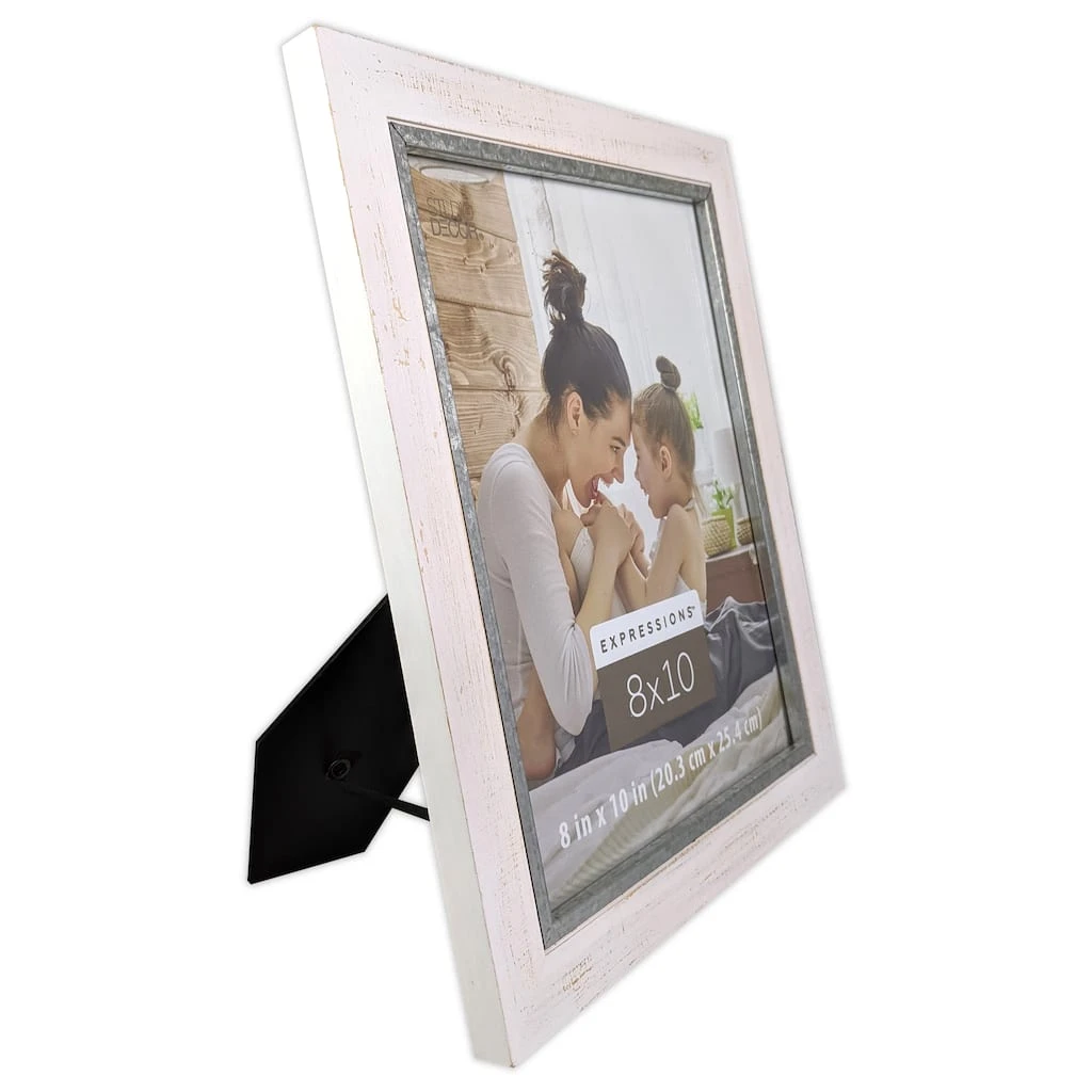 Buy π― 12 Pack: White with Silver Edge 8" x 10" Frame, Expressions™ by Studio Décor® by Studio Decor β¨ 3 Buy π― 12 Pack: White with Silver Edge 8" x 10" Frame, Expressions™ by Studio Décor® by Studio Decor β¨ - Image 3