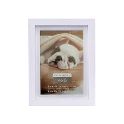 Discount π₯ White 4" x 6" Frame with Mat, Expressions™ by Studio Décor® by Studio Decor π