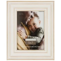 Brand new 🌟 White with Distressed Edges 5" x 7" Frame, Expressions™ by Studio Décor® by Studio Decor ✔️