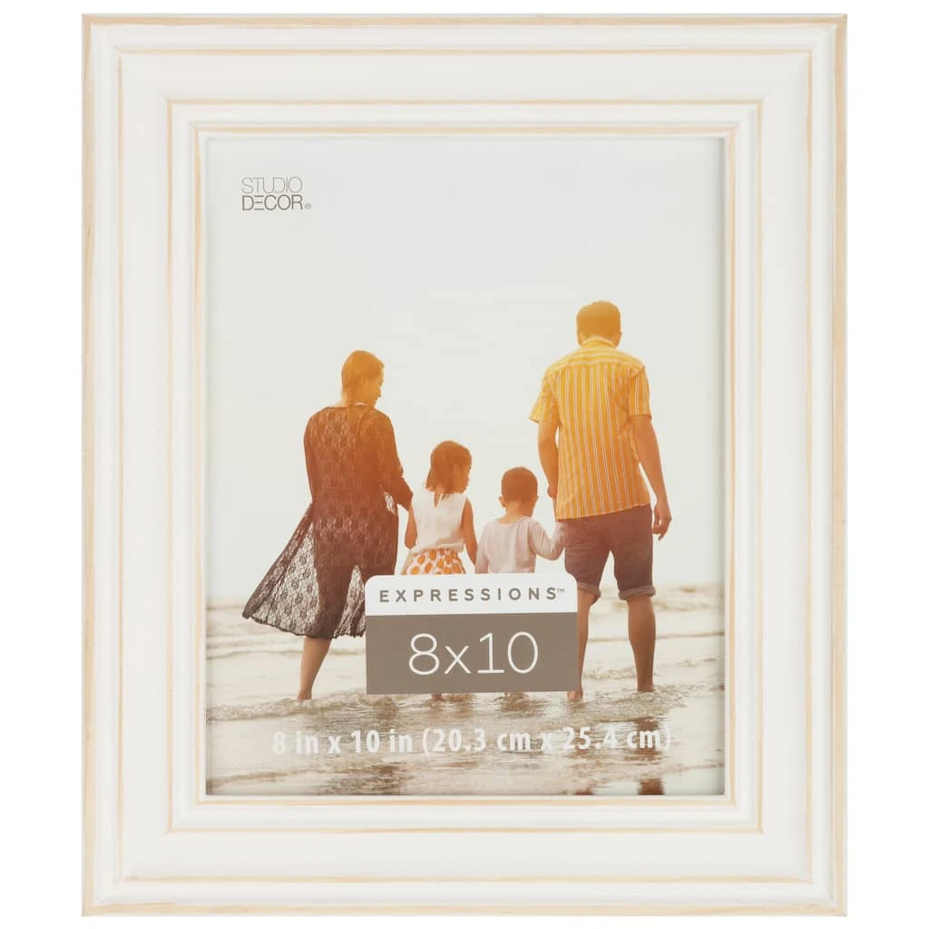 Discount βοΈ White with Distressed Edges 8" x 10" Frame, Expressions™ by Studio Décor® by Studio Decor π 1 Discount βοΈ White with Distressed Edges 8" x 10" Frame, Expressions™ by Studio Décor® by Studio Decor π