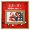Buy 👍 Wood Grain Merry ❄ Christmas 6" x 4" Shadowbox Frame, ❄ Christmas by Studio Décor® by Studio Decor ⭐