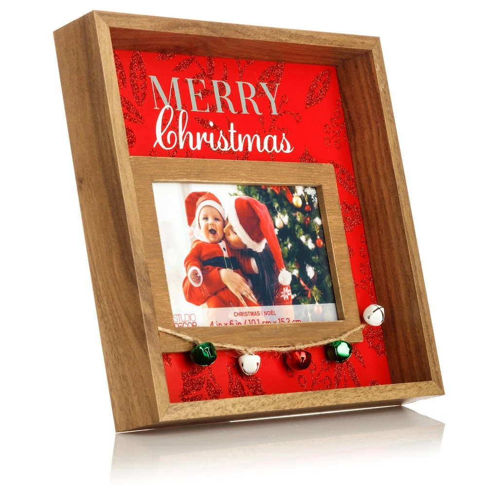 Buy π Wood Grain Merry β Christmas 6" x 4" Shadowbox Frame, β Christmas by Studio Décor® by Studio Decor β 2 Buy π Wood Grain Merry β Christmas 6" x 4" Shadowbox Frame, β Christmas by Studio Décor® by Studio Decor β - Image 2