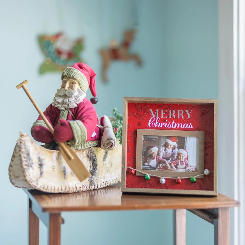 Buy π Wood Grain Merry β Christmas 6" x 4" Shadowbox Frame, β Christmas by Studio Décor® by Studio Decor β 3 Buy π Wood Grain Merry β Christmas 6" x 4" Shadowbox Frame, β Christmas by Studio Décor® by Studio Decor β - Image 3