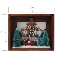 Hot Sale 👍 Red Truck & Trees 4" x 6" Clip Frame by Studio Décor® by Studio Decor ⭐ -Studio Decor shop 10675116 4