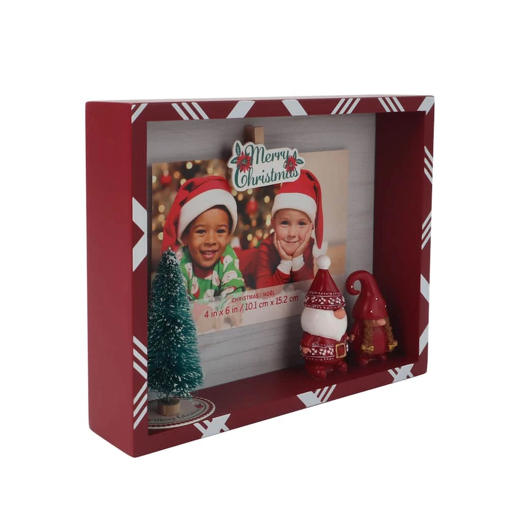 Brand new ⌛ Christmas Gnome 4" x 6" Clip Frame by Studio Décor® by Studio Decor ✨ 2 Brand new ⌛ Christmas Gnome 4" x 6" Clip Frame by Studio Décor® by Studio Decor ✨ - Image 2