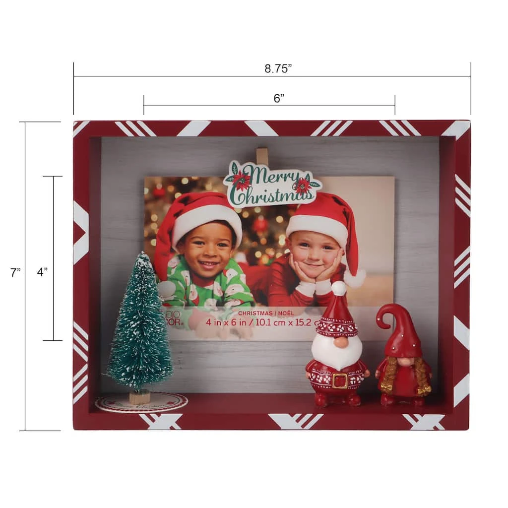 Brand new ⌛ Christmas Gnome 4" x 6" Clip Frame by Studio Décor® by Studio Decor ✨ 3 Brand new ⌛ Christmas Gnome 4" x 6" Clip Frame by Studio Décor® by Studio Decor ✨ - Image 3