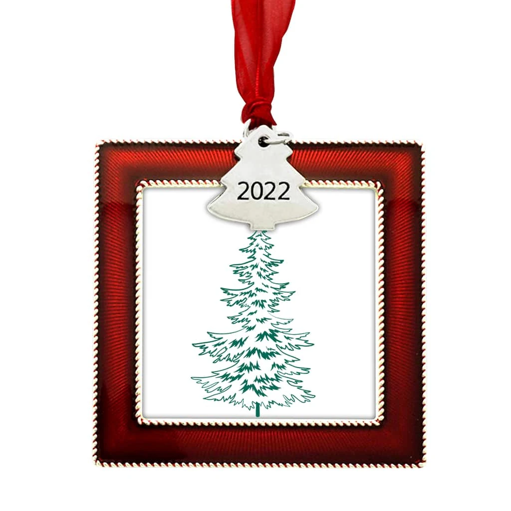 Cheapest π Red 2022 Christmas Tree Square Ornament Frame by Studio Décor® by Studio Decor π 1 Cheapest π Red 2022 Christmas Tree Square Ornament Frame by Studio Décor® by Studio Decor π